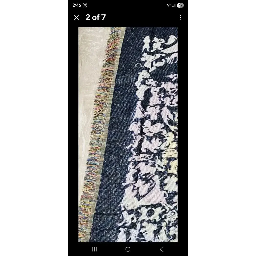 Disney 100th Anniversary Woven Collectors Throw- Rare Numbered New‎